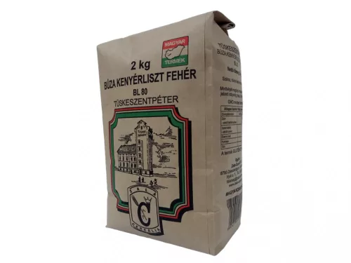 Tüskeszentpéteri kenyérliszt (BL-80) - 2 kg - Sérült