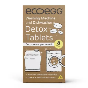   Ecoegg mosógéptisztító és mosogatógép-tisztító tabletta (8 db) - Sérült