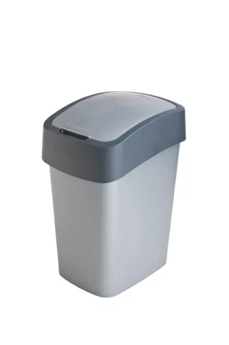 Curver Pacific Flip Bin billenő fedeles szemetes - 25 L - antracit/szürke
