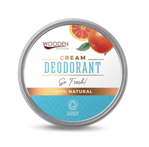 Wooden Spoon Bio Frissítő krémdezodor - 60 ml