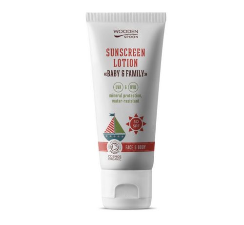 Wooden Spoon Bio naptej és testápoló SPF 50 - 100 ml