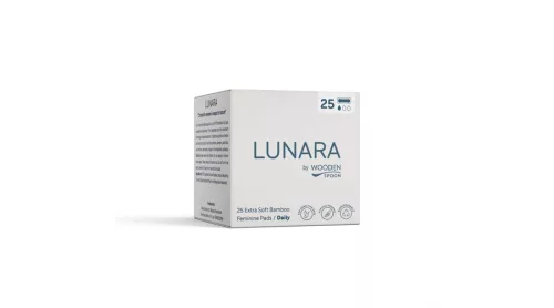 Wooden Spoon Lunara Bambusz tisztasági betét - vékony- 25 db