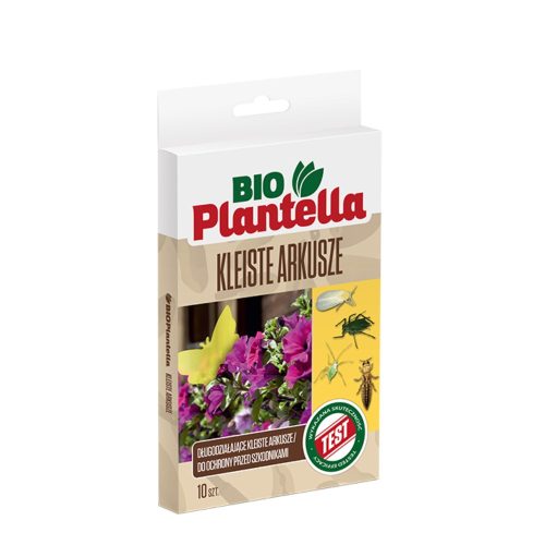 Bio Plantella Sárgalap - rovarfogó ragadós lapok, pillangó formájú (10 db)