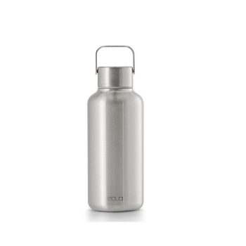   Equa Timeless rozsdamentes acél kulacs - Ezüst/Steel (600 ml)