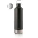 Equa Timeless duplafalú termoszkulacs - Dark (1000 ml)
