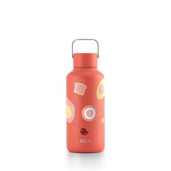   Equa Timeless rozsdamentes acél kulacs - Sunny Side (600 ml)