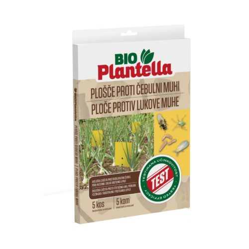 Bio Plantella Sárgalap - rovarfogó ragadós lapok, hagymamoly ellen (5 db)