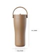 Equa Carry Cup termoszkulacs - Karamell (600 ml)