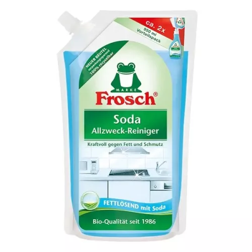 Frosch konyhai tisztító utántöltő, szódás - 950 ml