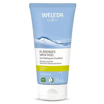 Weleda Naturally Clear tisztító arclemosó gél - 100 ml