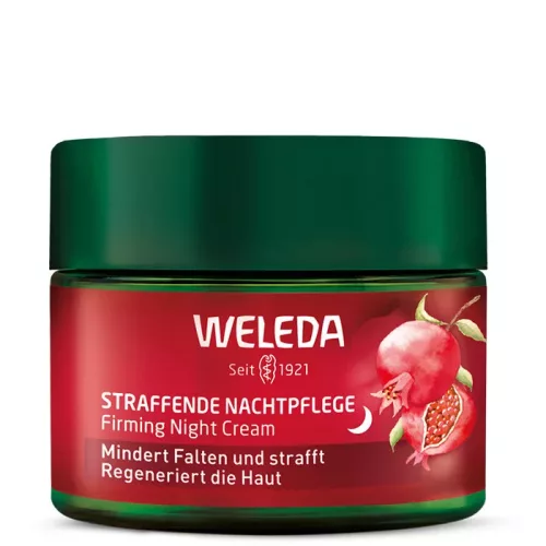 Weleda 40+ Bőrfeszesítő éjszakai arckrém gránátalmával és maca peptidekkel - 40 ml