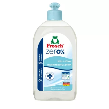   Frosch Zero% illatmentes kézi mosogatószer, ureával - 500 ml