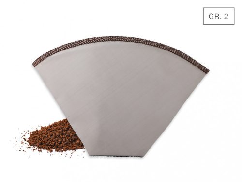 WEIS mosható kávéfilter - 2-es méret (rozsdamentes acél hálóból)