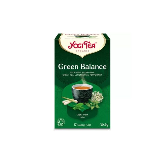 Yogi Tea Zöld egyensúly bio tea (17 filter)