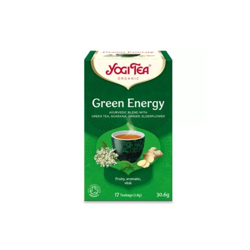 Yogi Tea Energizáló bio zöld tea (17 filter)