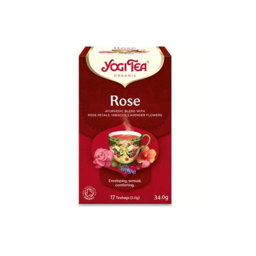 Yogi Tea Rózsa bio tea (17 filter)