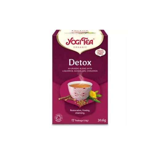 Yogi Tea Tisztító (méregtelenítő) bio tea (17 filter)