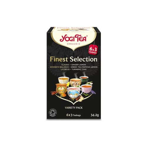 Yogi Tea Bio Teaválogatás a legfinomabbakból (18 filter)