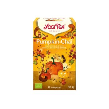 Yogi Tea Sütőtökös Pumpkin chai bio tea (17 filter)