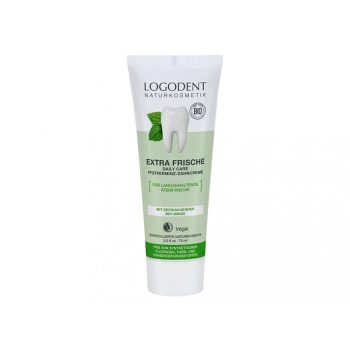   Logodent Extra Fresh Daily care fogkrém bio borsmentával - fluoridmentes - 75 ml