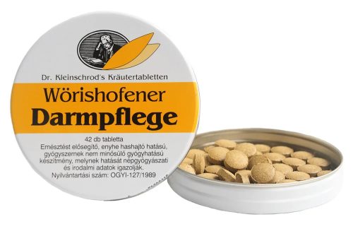 Wörishofener Darmpflege emésztést segítő tabletta - 42 db