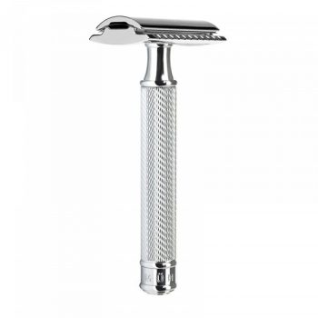   Mühle Traditional biztonsági borotva - zárt fésűzetű, króm