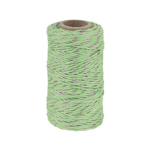 Redecker Lenzsinór csomagolásra - Zöld-natúr szín