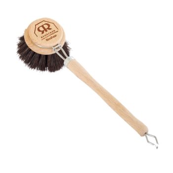   Redecker Cserélhető fejű fa mosogatókefe - lószőr sörtével, 5 cm