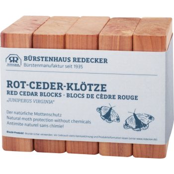 Redecker Vörös cédrusfa tömb molyok ellen (5 db)