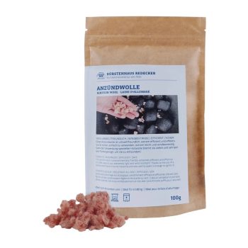 Redecker tűzgyújtó gyapot, természetes gyújtós, 100 g