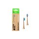 Hydrophil Professional Bamboo Sonic bambusz pótfej elektromos fogkeféhez - közepes sörtével - 2 db