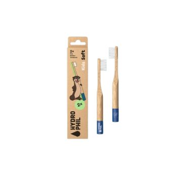   Hydrophil Gyermek bambusz fogkefe puha sörtével - Otter - 2 db