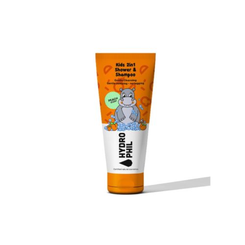 Hydrophil gyermek sampon és tusfürdő - barack illattal - 200 ml