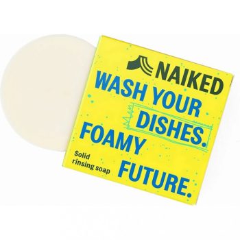 NAIKED mosogatószappan - szilárd mosogatószer tömb, 80 g
