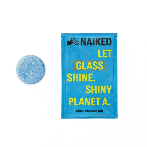 NAIKED öko tisztítószer tabletta - ablaktisztító (1 tabletta = 500 ml)