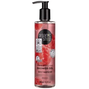   Organic Shop  “Sense Boosting” tusfürdő málnával - 280 ml