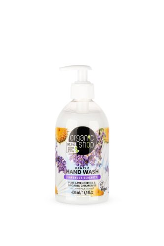 Organic Shop “Levendula harmónia” Gyendég folyékony szappan levendulaolajjal és bio kamillával - 400 ml