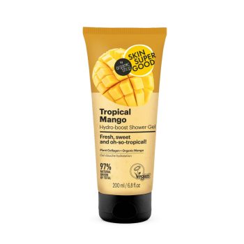   Skin Super Good „Tropical Mango” hidratáló tusfürdő gél - 200 ml