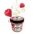 Organic Shop “Pink Beaching!“ Ragyogást adó testradír eperpezsgővel - 300 ml
