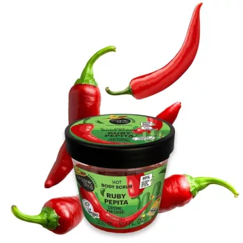   Organic Shop “Rubi Pepita!“ Hot testradír cayenne borssal - 300 ml