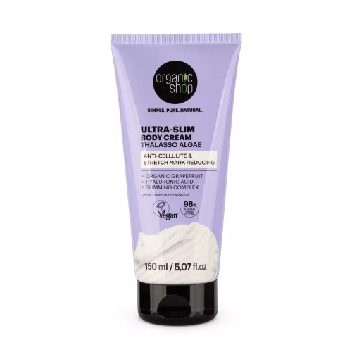 Organic Shop „Ultra-slim” testápoló krém Thalasso algával - 150 ml