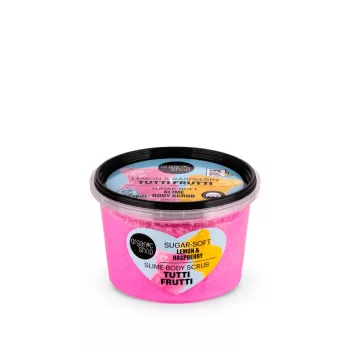   Organic Shop "Tutti-frutti"Slime testradír citrommal és málnával - 250 ml