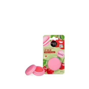  Organic Shop "Cseresznyés macaron” ajakbalzsam - 8 ml