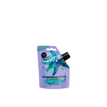   Organic Shop „Cooling Effect” Kék tengeri agyagmaszk hialuronsavval - 100 ml