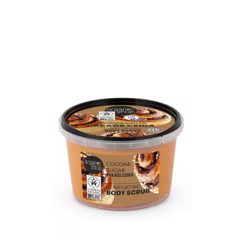   Organic Shop Kakaós csiga Kényeztető testradír bio kakaóval és cukorral - 250 ml