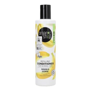   Organic Shop Tápláló kondicionáló normál hajra banánnal és jázminnal - 280 ml