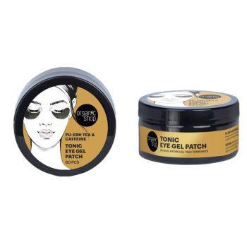   Organic Shop Tonik gél szemmaszk pu erh teával és koffeinnel - 60 db