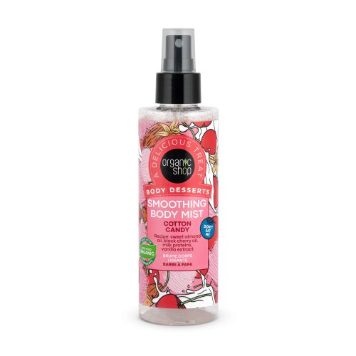Organic Shop Vattacukor illatú bőrsimító testpermet - 200 ml