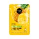 Organic Shop Lifting & Glow Kollagénes fátyolmaszk ananásszal és mangóval - 1 db