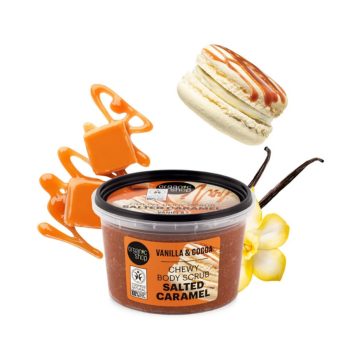   Organic Shop Salted Caramel testradír vaníliával és kakaóval - 250 ml